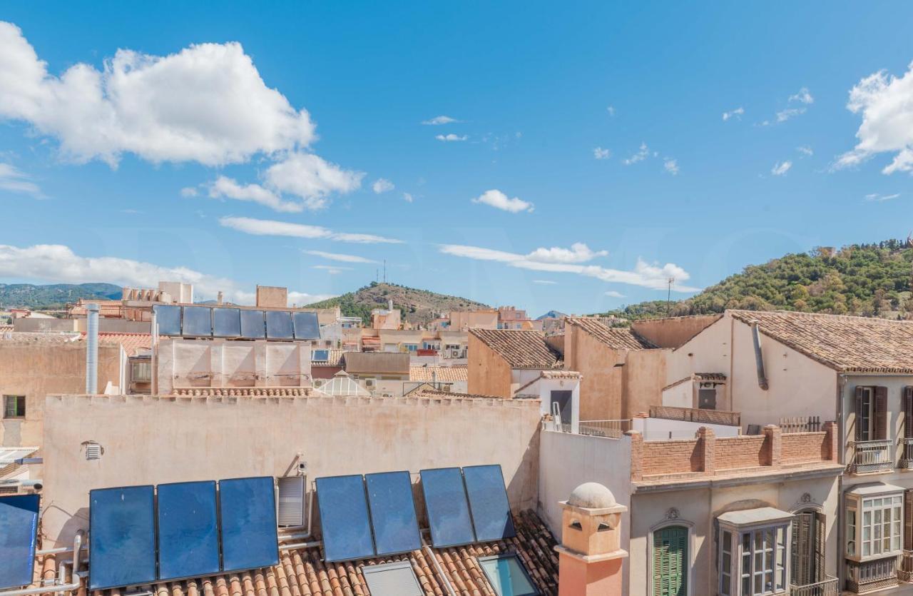 Penthouse & Private Rooftop In The Heart Of Malaga By Rems Exterior foto